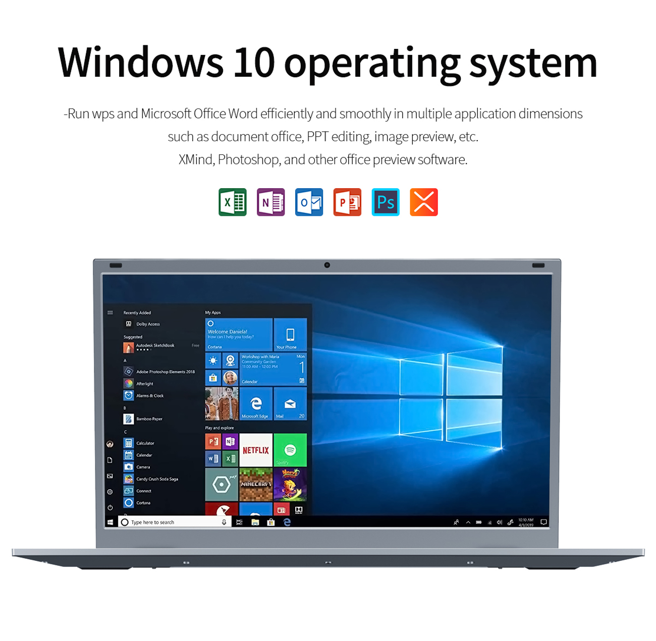 KUU Xbook 14.1inch Ultra Thin and Light Laptop